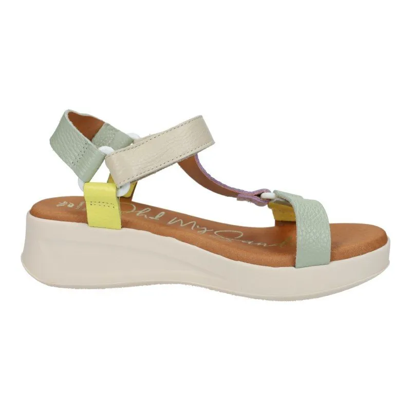 5407 Sandalias de piel color ALGA