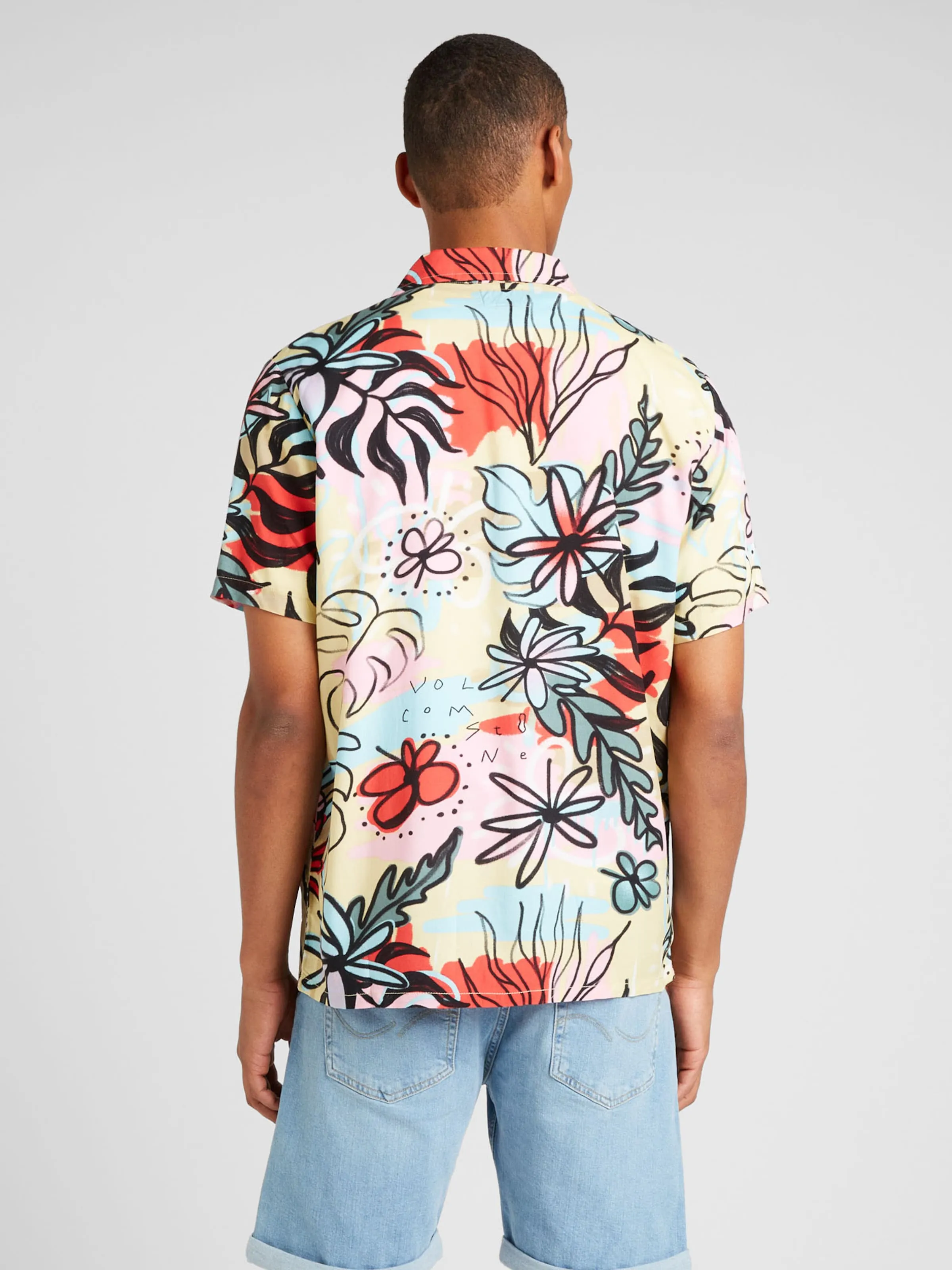 Ajuste regular Camisa 'PURESTONE' Volcom en Crema