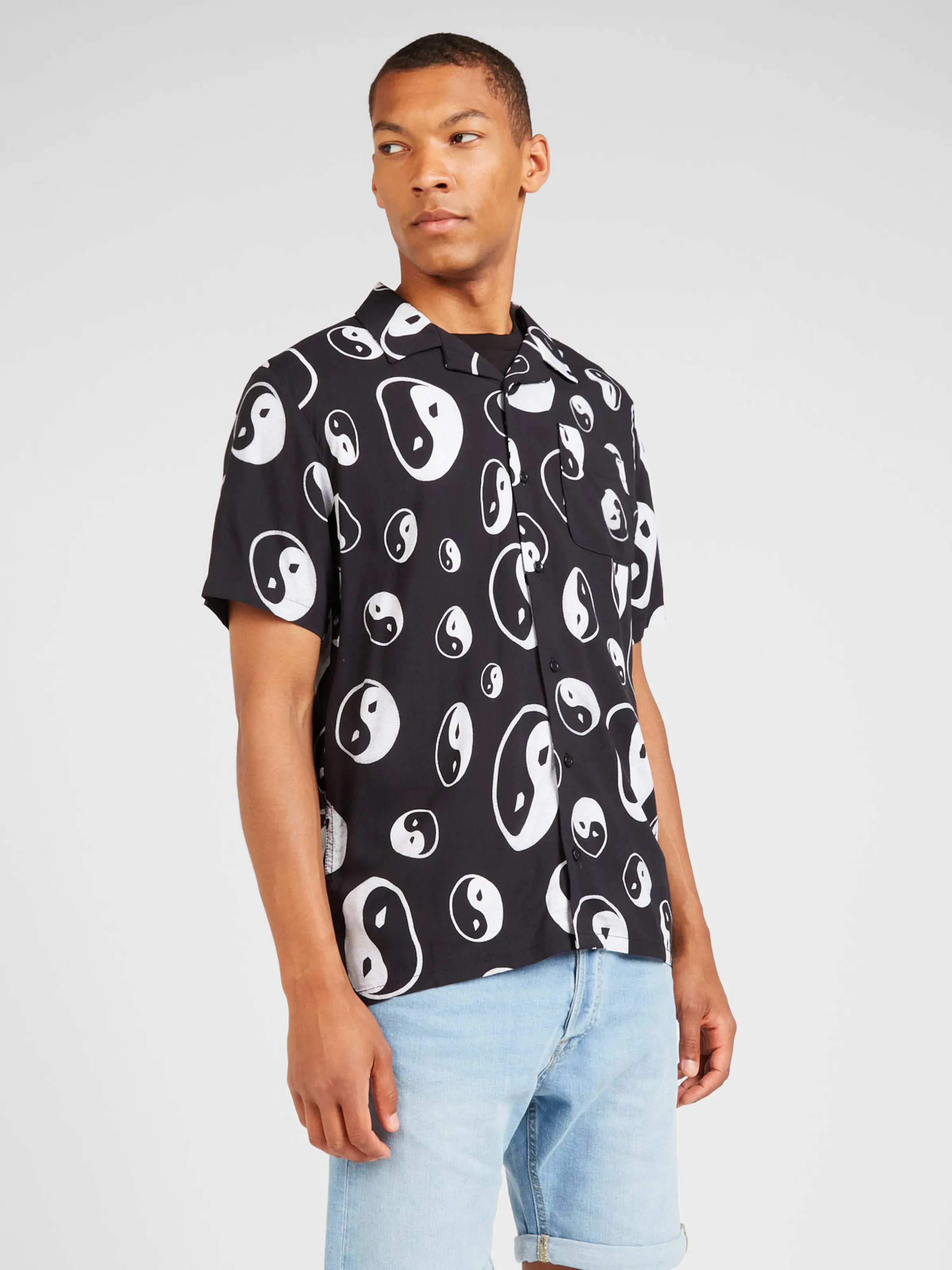 Ajuste regular Camisa 'PURESTONE' Volcom en Negro