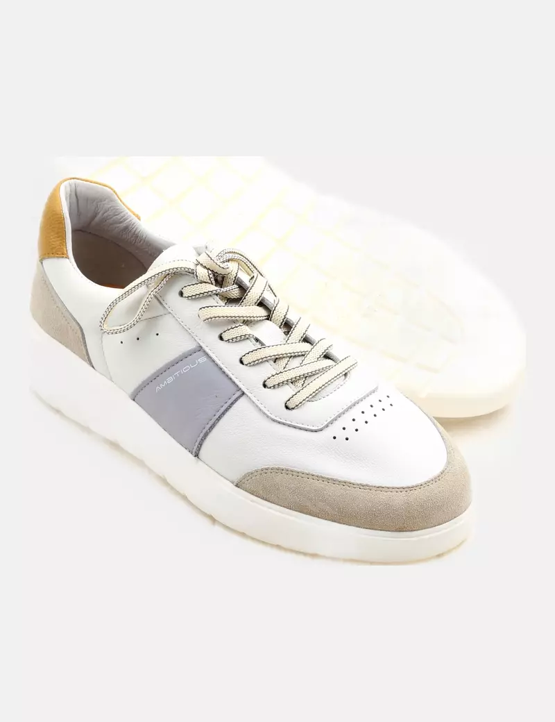 Ambitious Sneaker combinada blanca