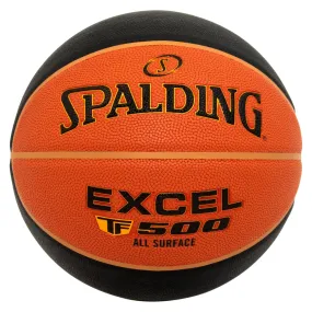 Balón Básquetbol Spalding Excel TF-500 N°7 Naranjo/Negro