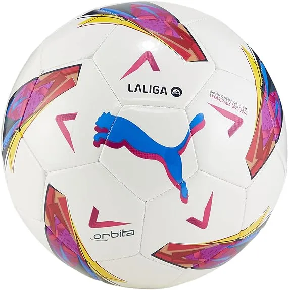 Balón Fútbol Puma Orbita La Liga 1 MS N°5 Blanco