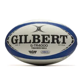 Balón Rugby Gilbert Ball G-TR4000 N°5 Blanco/Azul/Negro