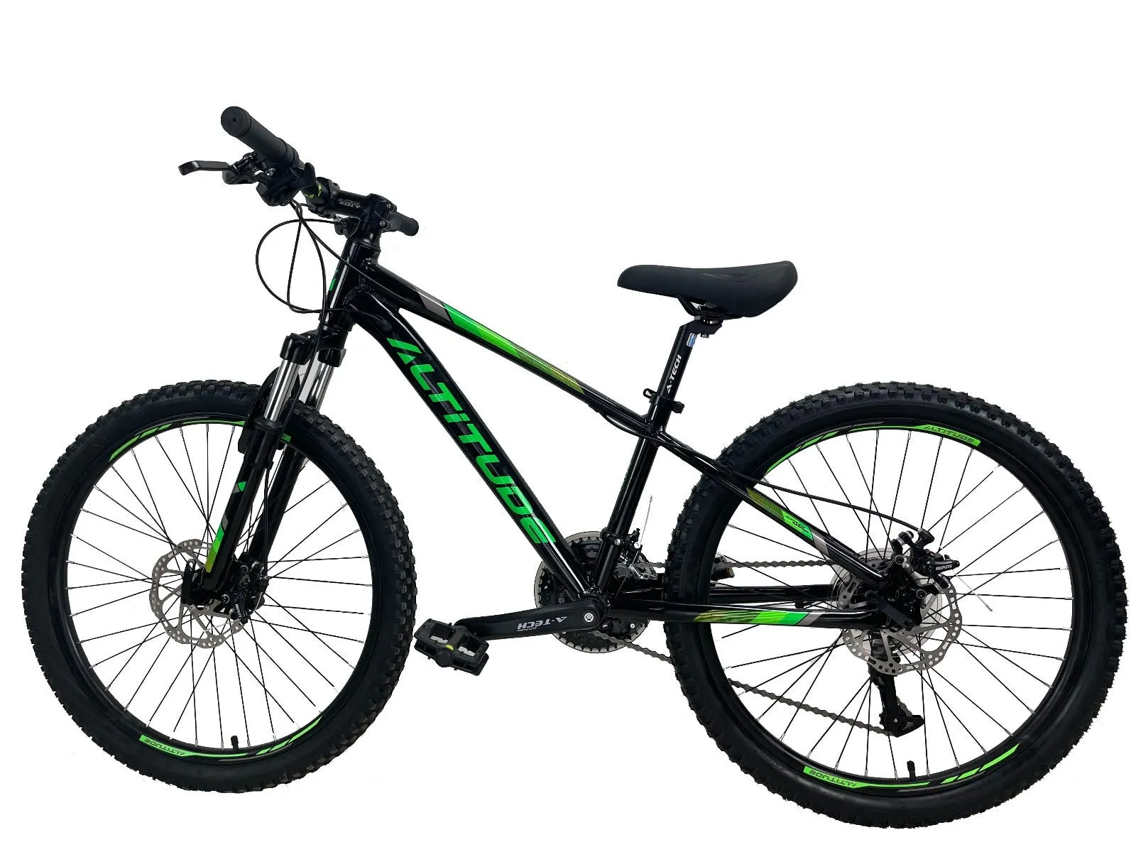 Bicicleta Sport 24 Niño Altitude Negro