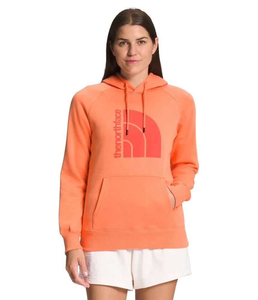 Buzo Jumbo Half Dome Pullover Naranja Mujer The North Face