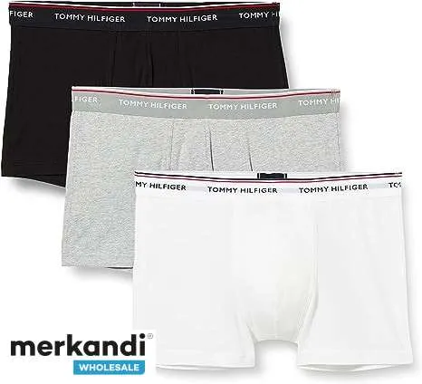 Calzoncillos boxer de hombre Tommy Hilfiger 7140 (pack de 3) solo en talla S