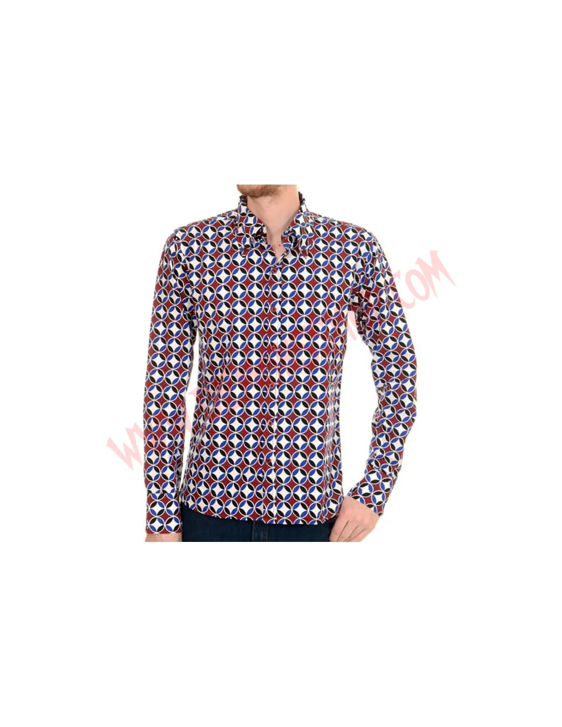 Camisa ML Circle Psychedelic 