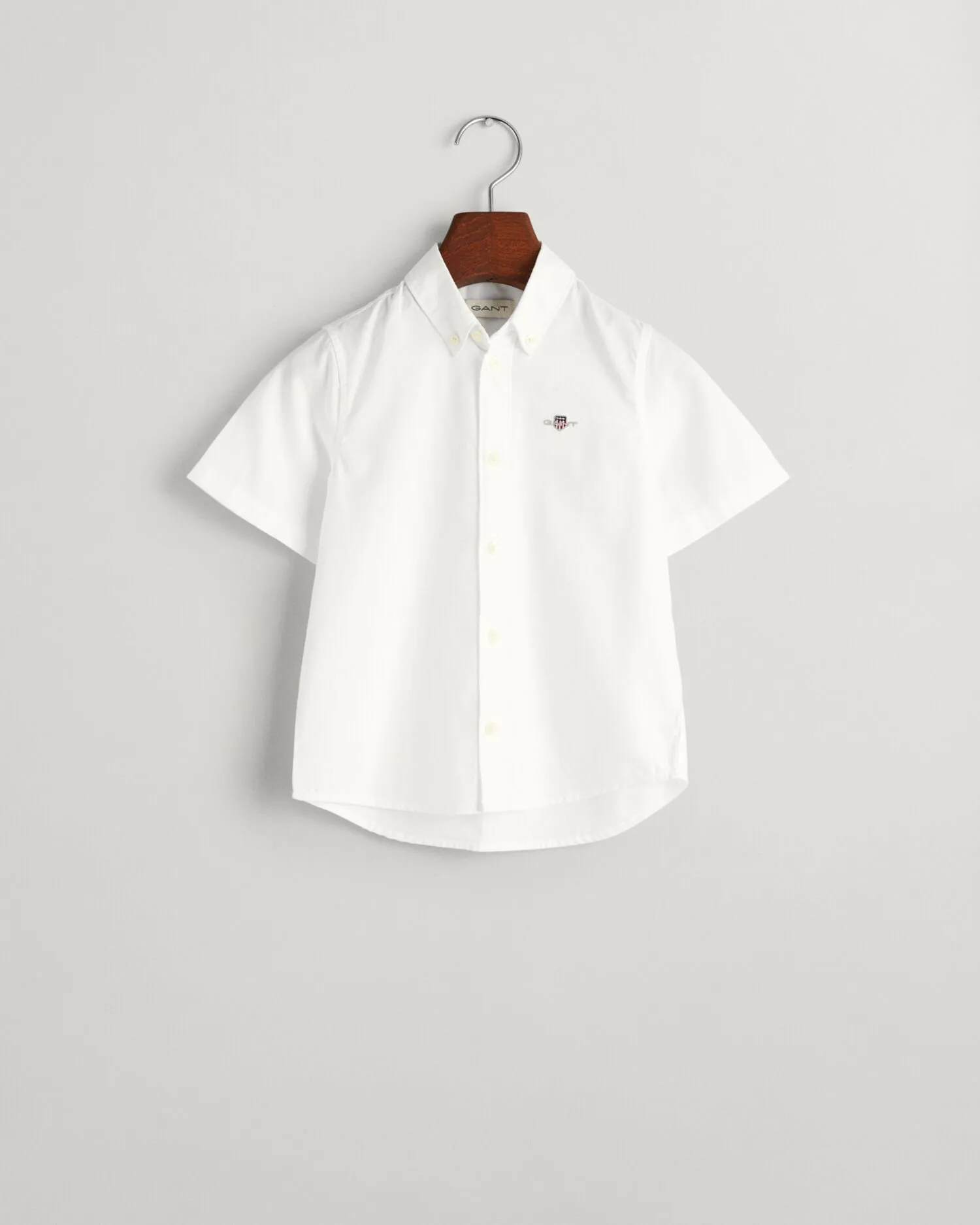 Camisa Oxford de manga corta Kids