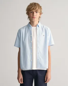 Camisa Oxford de manga corta Teens