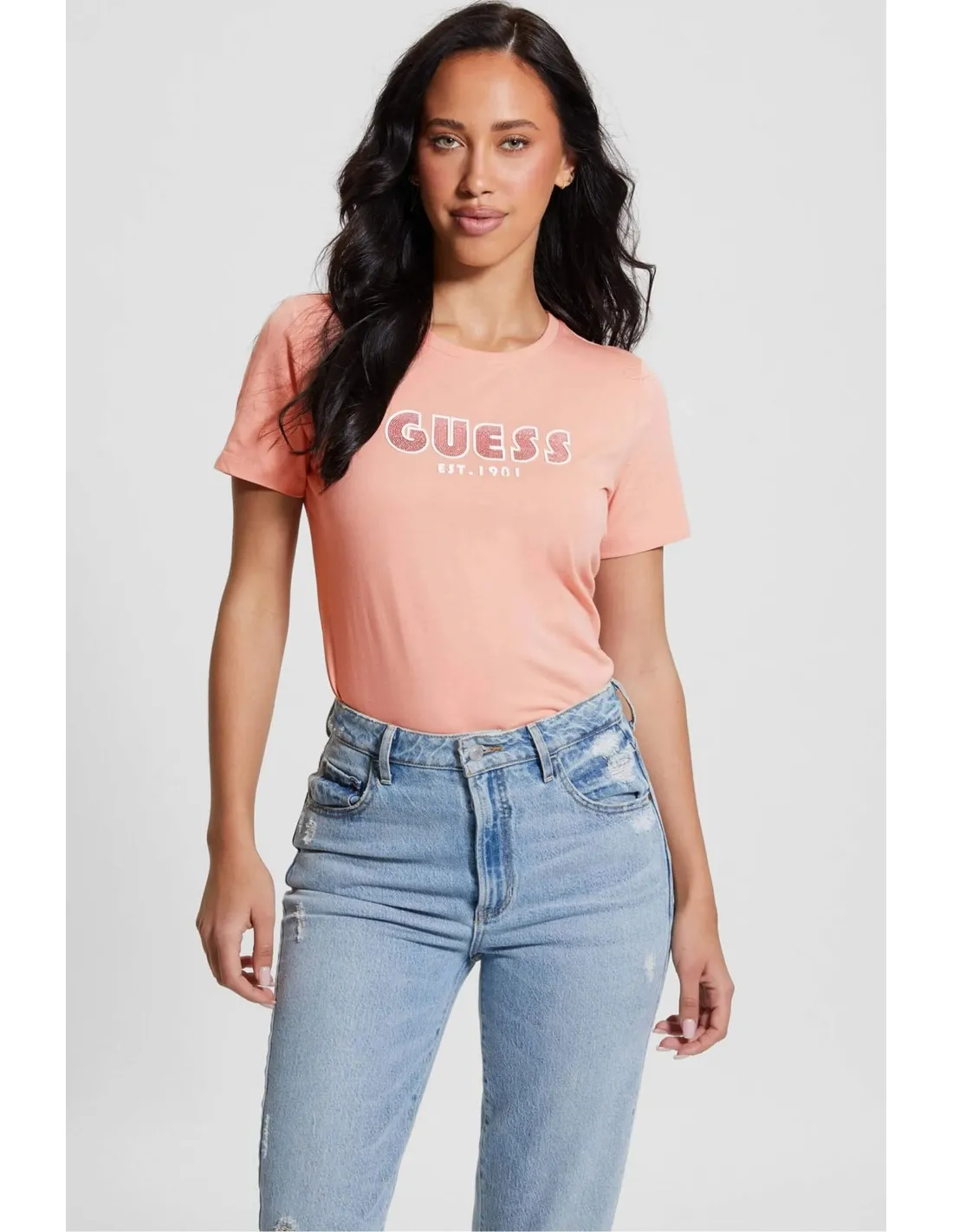 Camiseta de corte regular Shaded de Guess