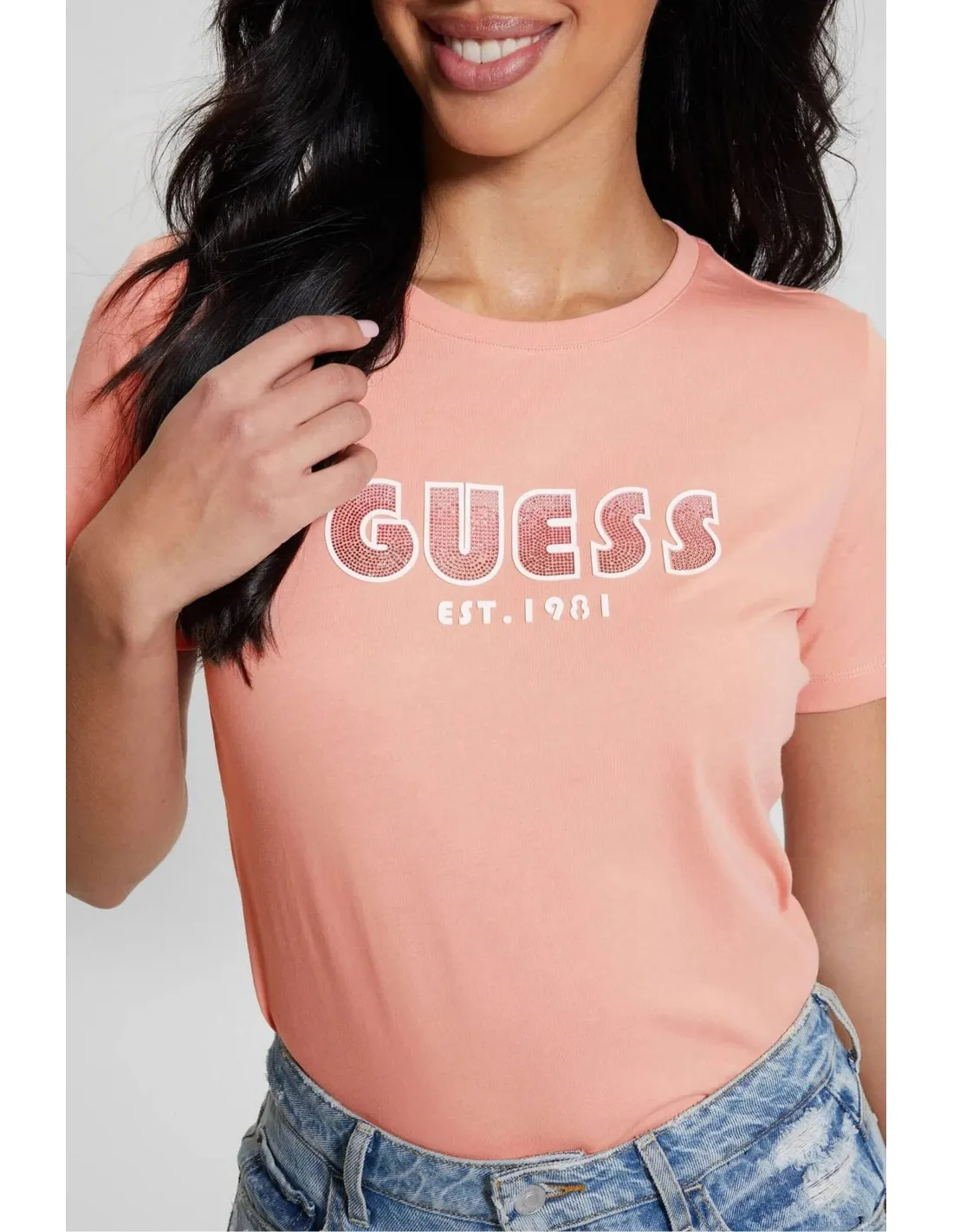 Camiseta de corte regular Shaded de Guess