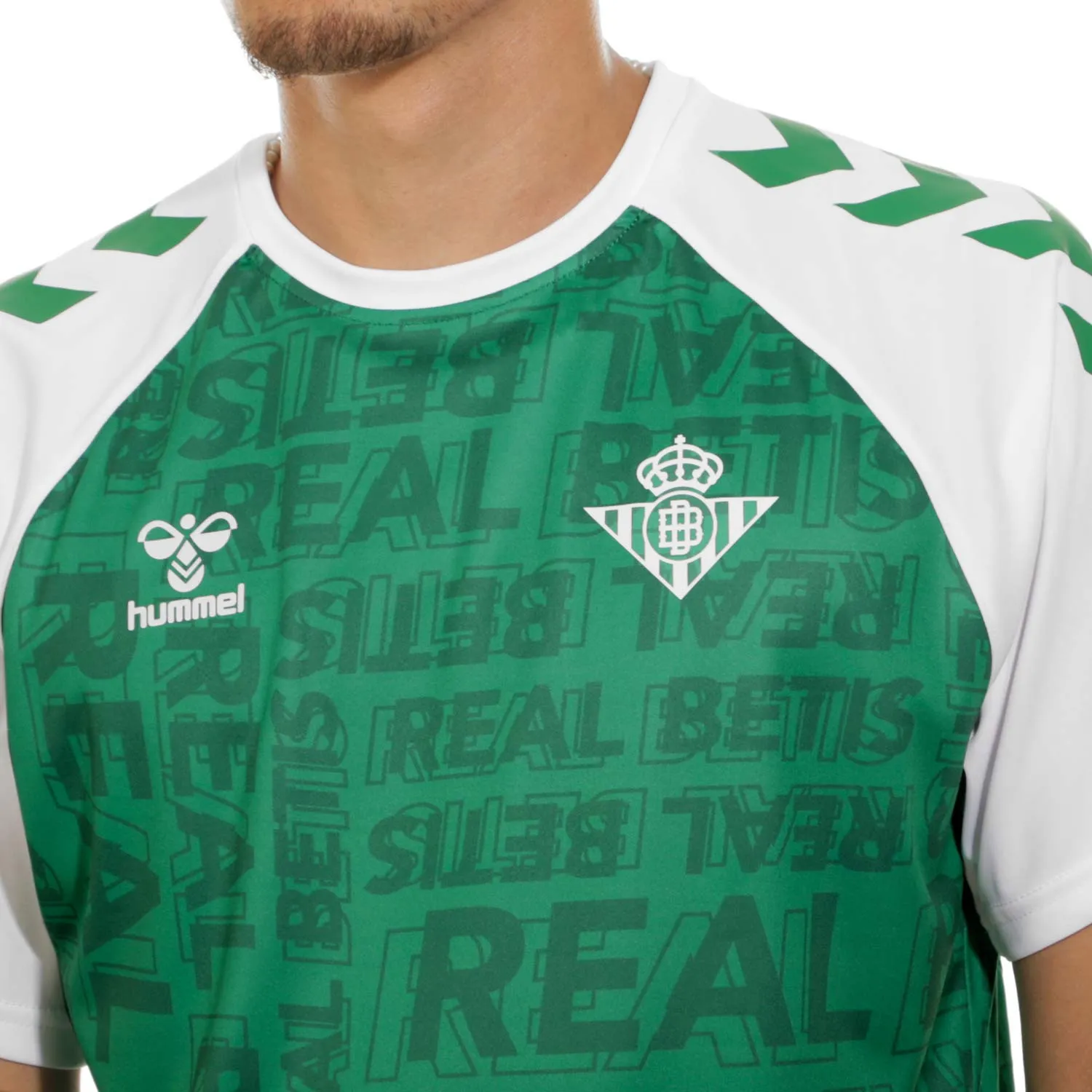 Camiseta Hummel Real Betis Balompié pre-game