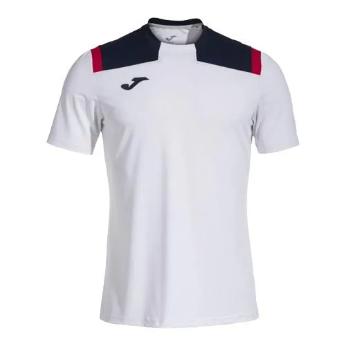 CAMISETA MANGA CORTA JOMA TOLEDO BLANCO MARINO 103735.203