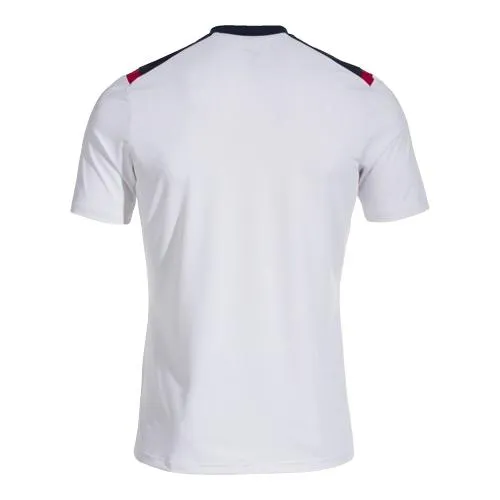 CAMISETA MANGA CORTA JOMA TOLEDO BLANCO MARINO 103735.203