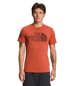 Camiseta S/S Half Dome Tri-Blend Tee  Naranja Hombre The North Face