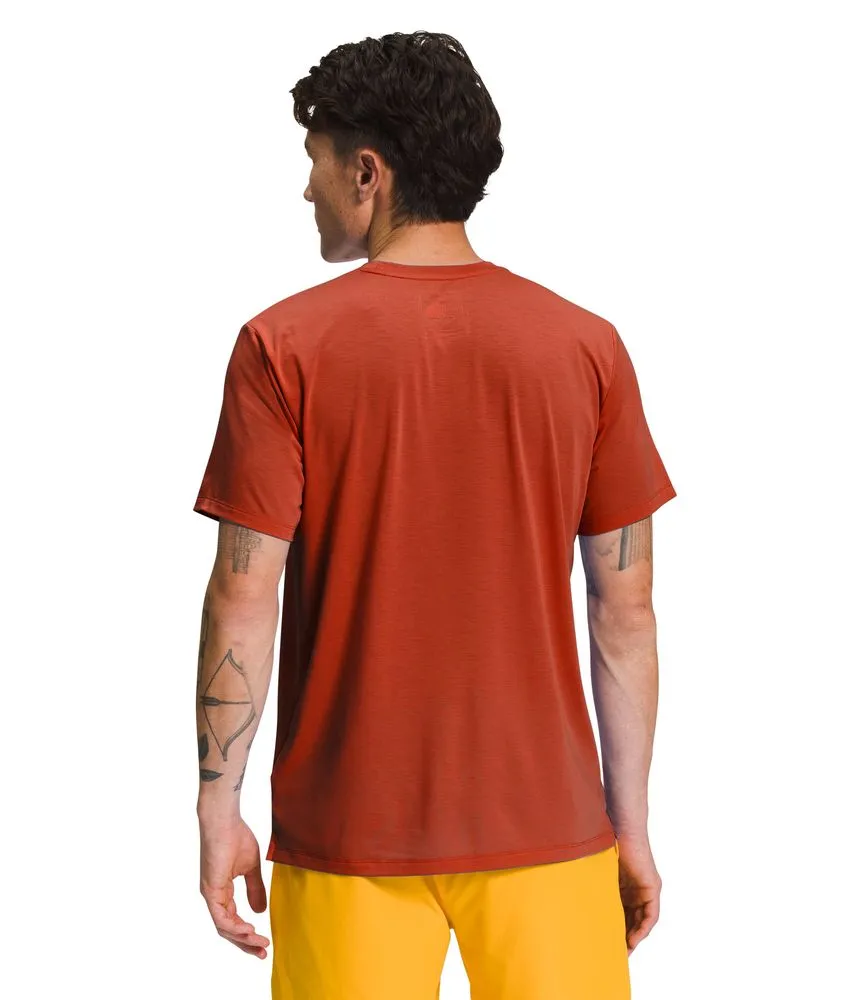 Camiseta Wander S/S Hombre Naranja The North Face