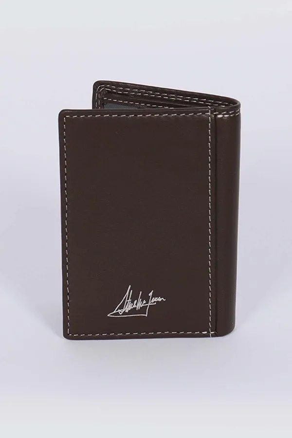 Cartera Hombre Steve Mcqueen Kyle Dark Brown Steve Mcqueen