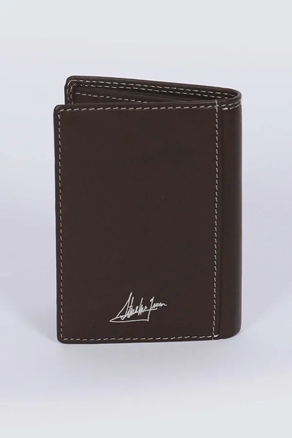 Cartera Hombre Steve Mcqueen Tyler Dark Brown Steve Mcqueen