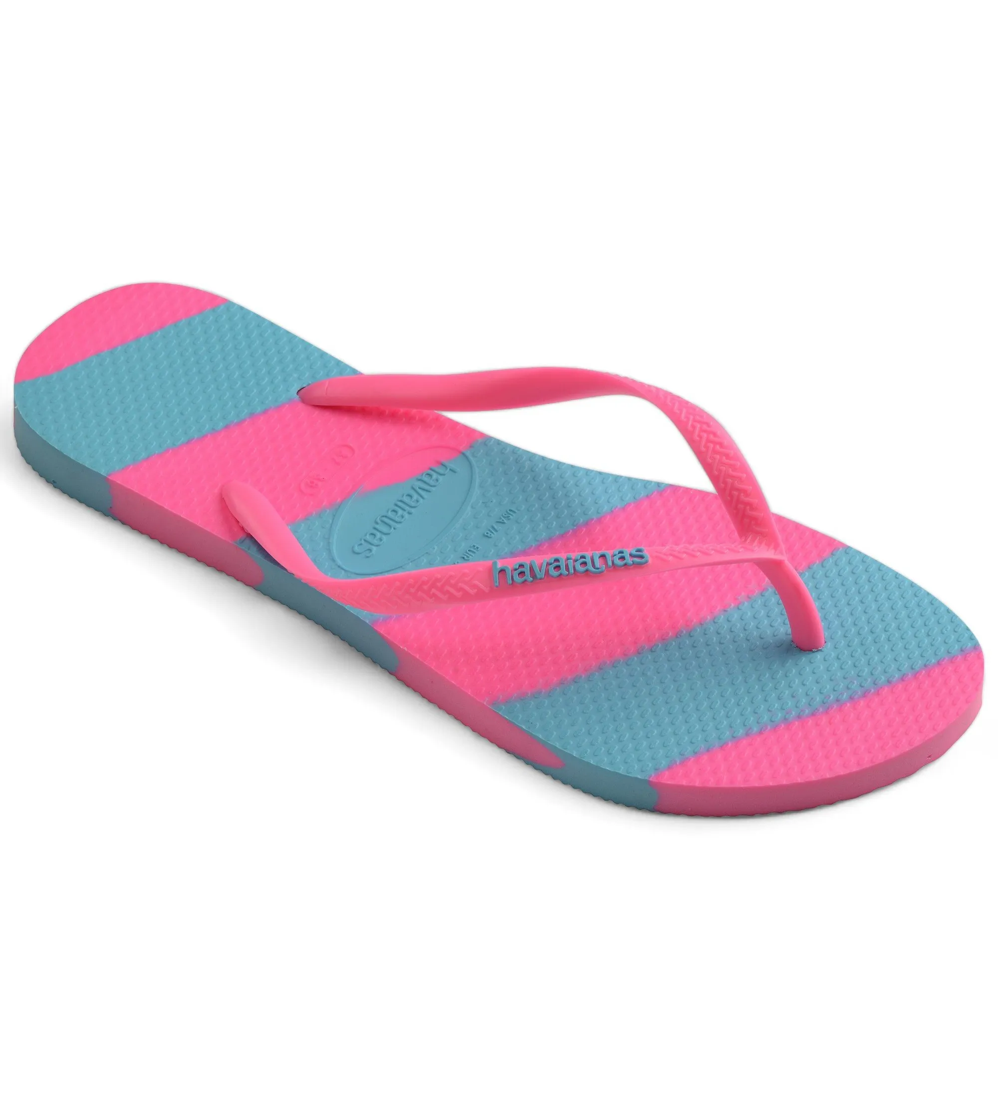 Chanclas Slim Color Fun rosa, azul