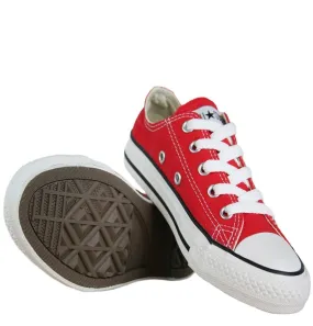 Converse All Star Low Core OX Lonas Junior (27-35/Rojo)