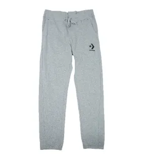 Converse Pantalón Hombre Flecce Logo (gris)