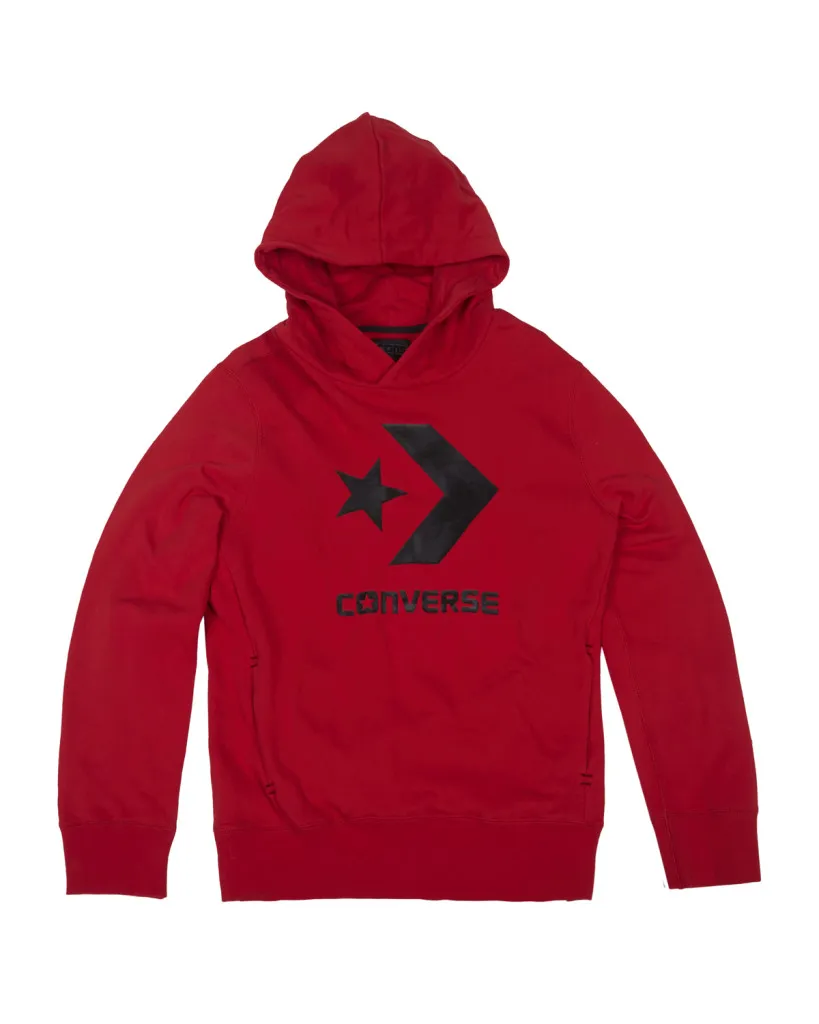 Converse Sudadera Hombre Core Popover (rojo)