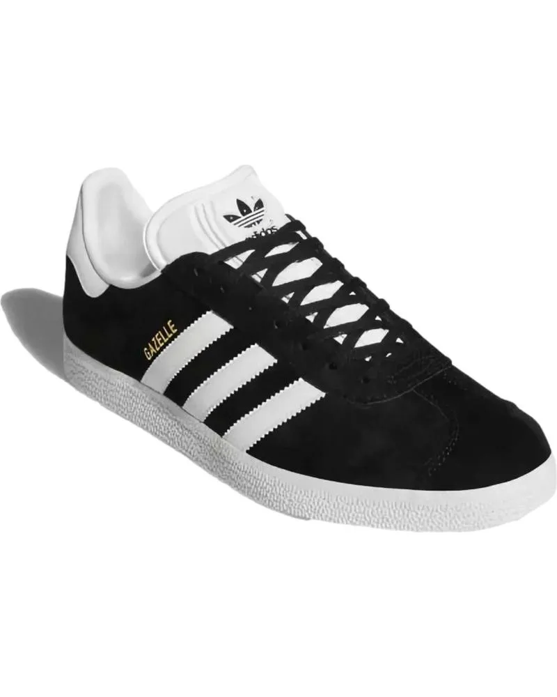 Deportivas ADIDAS  de Mujer y Hombre y Niña y Niño ZAPATILLAS GAZELLE  NEGRO