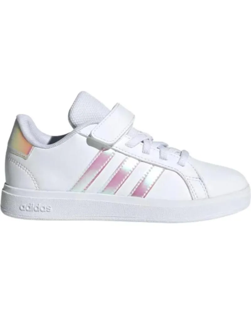 Deportivas ADIDAS  de Niña y Niño GRAND COURT 2 0 EL C ZAPATILLAS NINO ADIE3851  BLANC