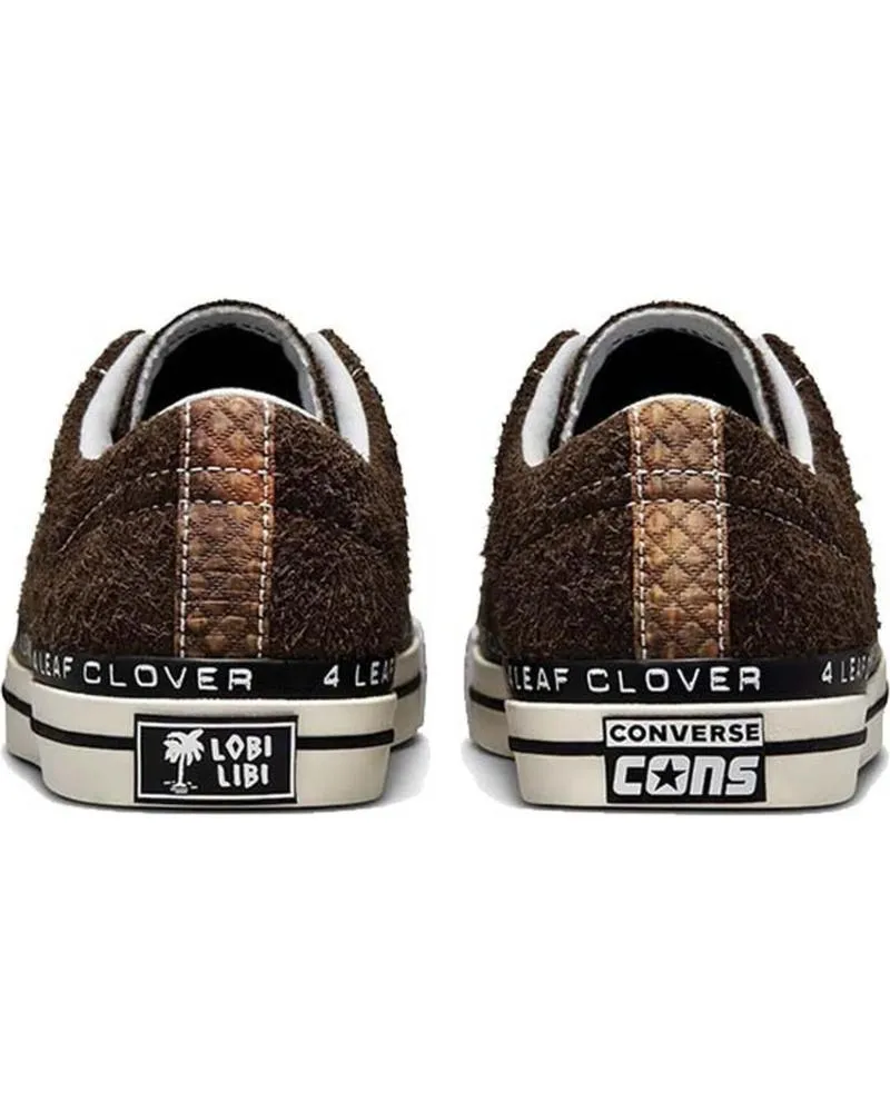 Deportivas CONVERSE  de Mujer y Hombre y Niño ZAPATILLAS SNEAKERS X PATTA FOUR-LEAF CLOVER ONE STAR PRO PA  NEGRO