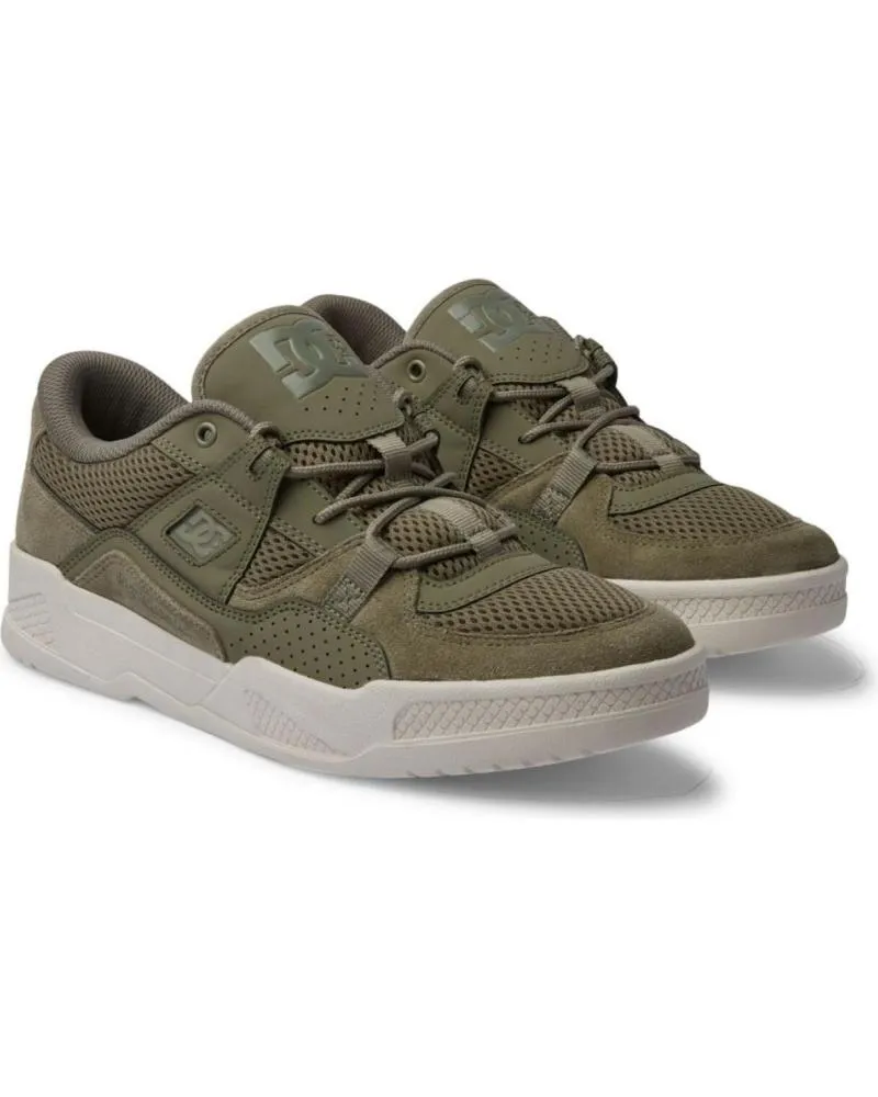 Deportivas DC SHOES  de Mujer y Hombre y Niña y Niño ZAPATILLAS CONSTRUCT ARMY OLIVE  MULTICOLOR