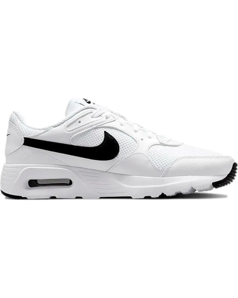 Deportivas de Hombre y Niño NIKE ZAPATILLAS AIR MAX SC CW4555 BLANCO