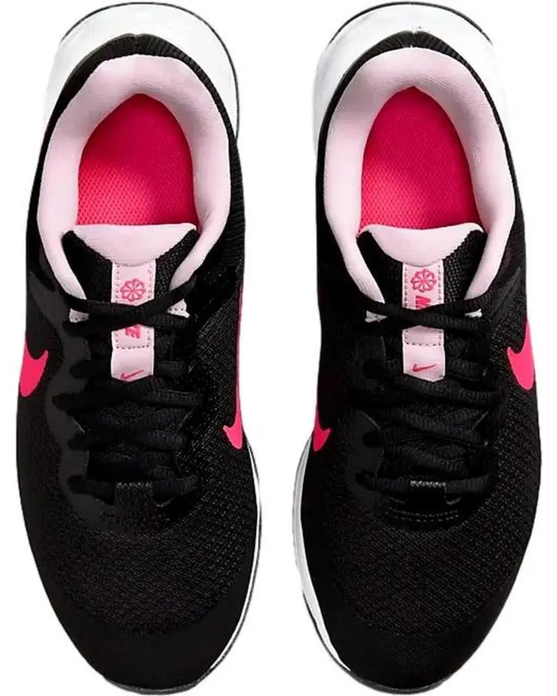 Deportivas de Mujer y Niña NIKE ZAPATILLAS REVOLUTION 6 NN DD1096 NEGRO