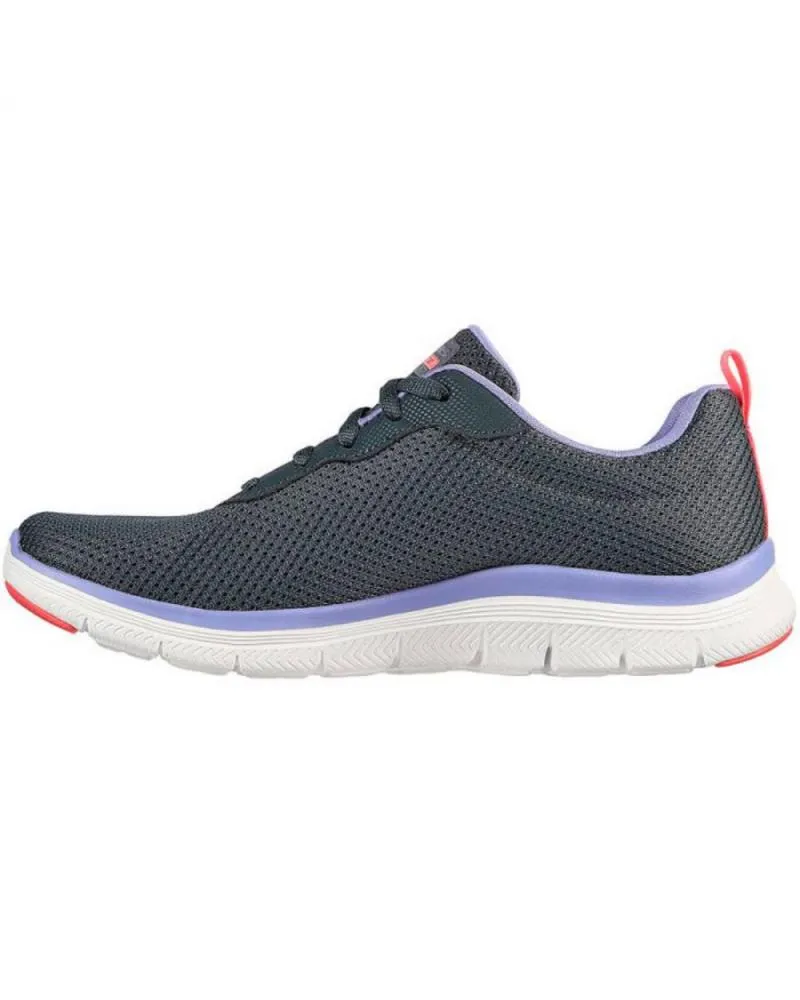 Deportivas de Mujer y Niña SKECHERS ZAPATILLAS FLEX APPEAL 149303 BRILLIANT VIEW GRIS