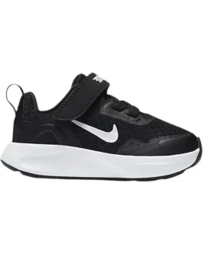 Deportivas de Niña y Niño NIKE ZAPATILLAS NEGRAS NIO WEARLLDAY CJ3818 NEGRO