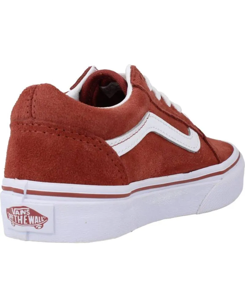 Deportivas de Niño VANS OFF THE WALL ZAPATILLAS NINO VANS MODELO UY OLD SKOOL COLOR BURDEOS BRGND BRGNDY