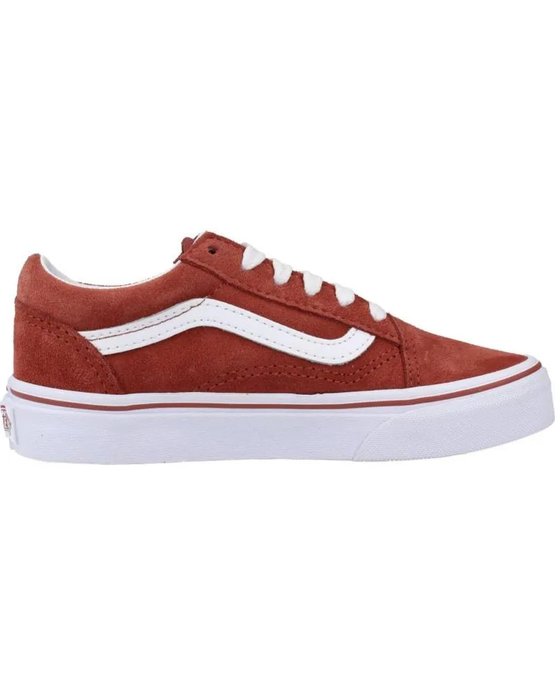 Deportivas de Niño VANS OFF THE WALL ZAPATILLAS NINO VANS MODELO UY OLD SKOOL COLOR BURDEOS BRGND BRGNDY