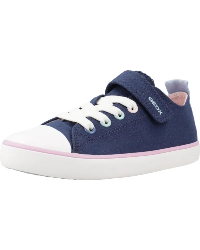 Deportivas GEOX  de Niña ZAPATILLAS NINA MODELO J GISLI G A COLOR AZUL  C4002