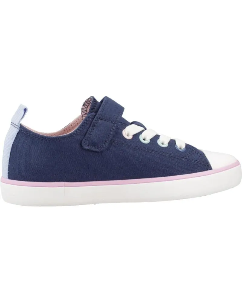 Deportivas GEOX  de Niña ZAPATILLAS NINA MODELO J GISLI G A COLOR AZUL  C4002