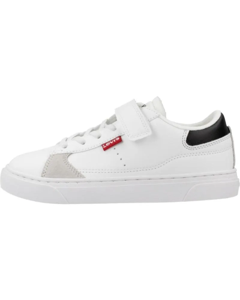 Deportivas LEVIS  de Niña y Niño ZAPATILLAS NINO MODELO BRYSON COLOR BLANCO  0062WHTBLC