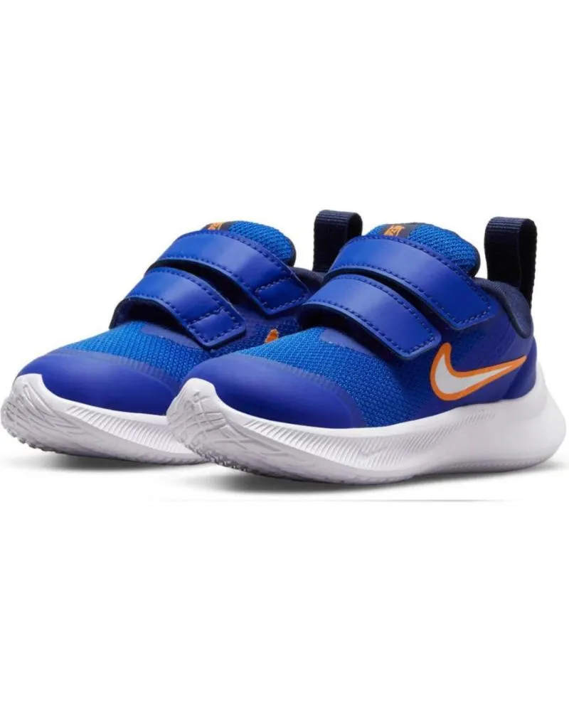 Deportivas NIKE  de Niña y Niño ZAPATILLAS STAR RUNNER 3 AZUL BLAN  MULTI