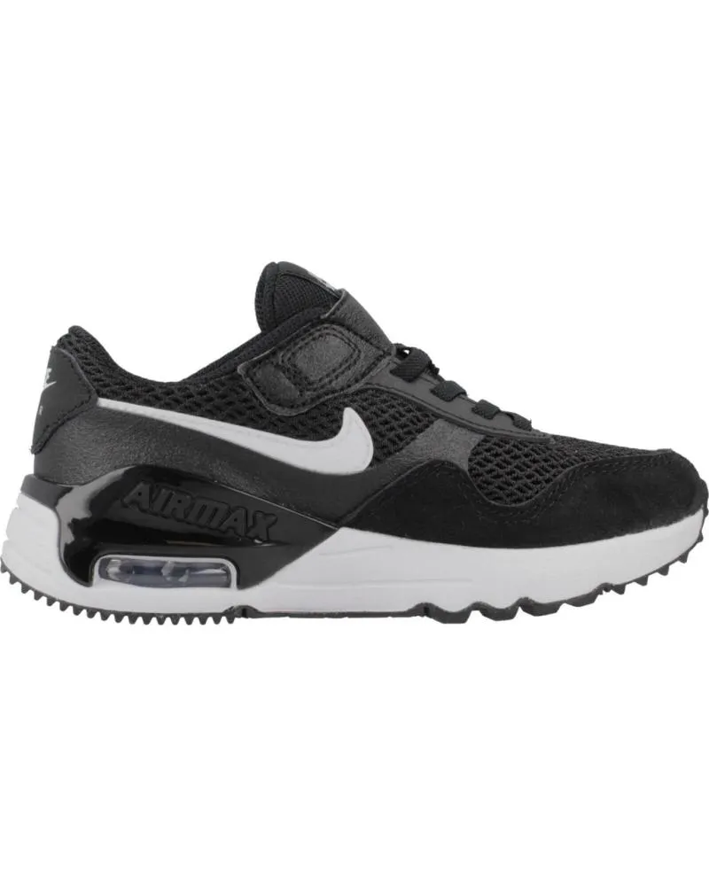 Deportivas NIKE  de Niño ZAPATILLAS NINO MODELO MAX SYSTM COLOR NEGRO  001