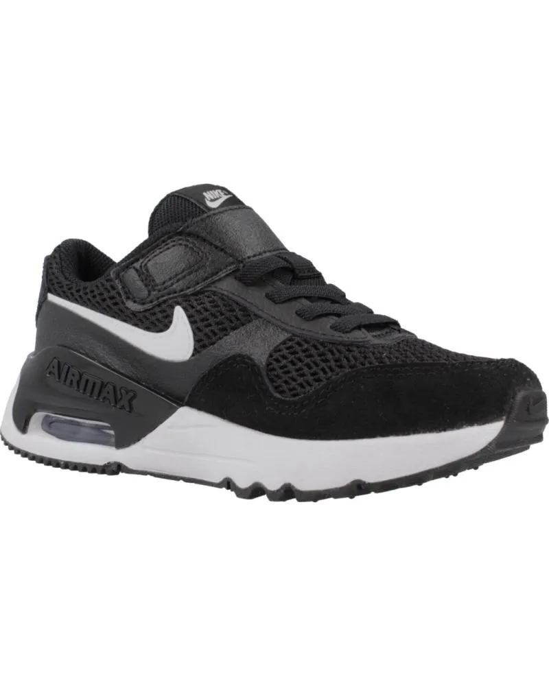 Deportivas NIKE  de Niño ZAPATILLAS NINO MODELO MAX SYSTM COLOR NEGRO  001