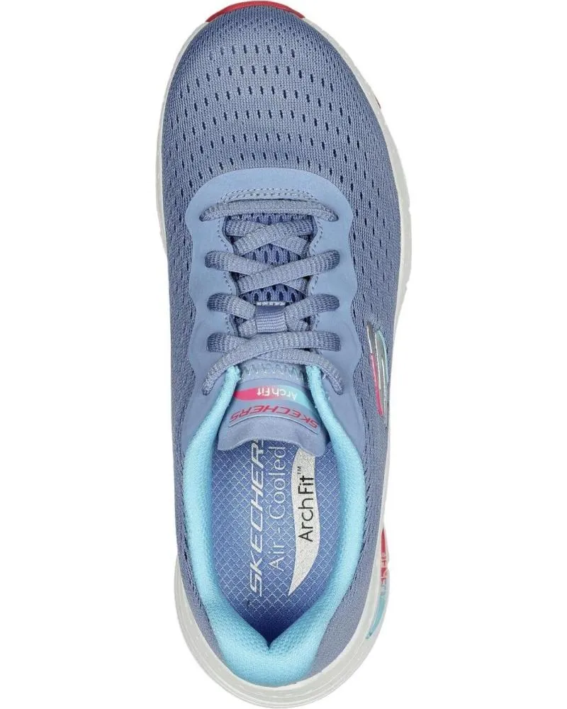 Deportivas SKECHERS  de Mujer y Niña ZAPATILLAS ARCH FIT INFINITY COOL MUJER 149722  AZUL