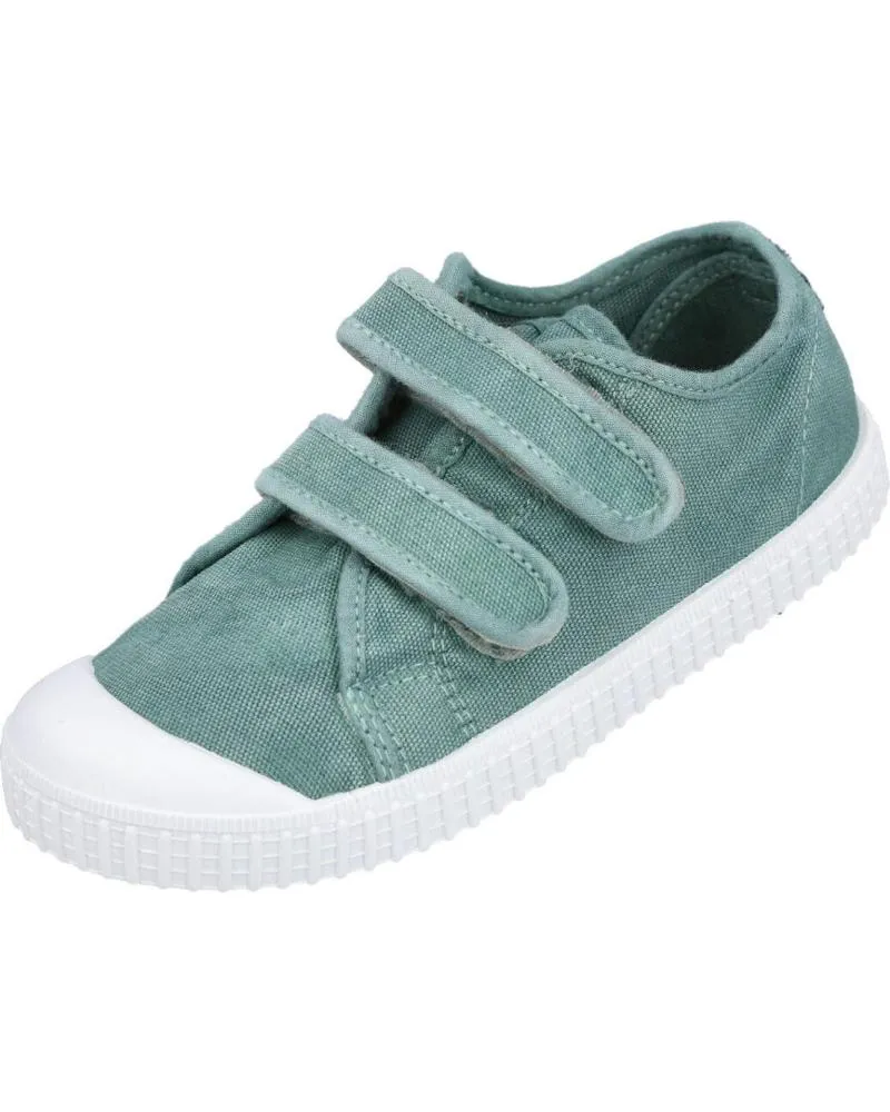 Deportivas ZAPY  de Niño N30381 ZAPATILLAS LONA NINO  VERDE SAVIA