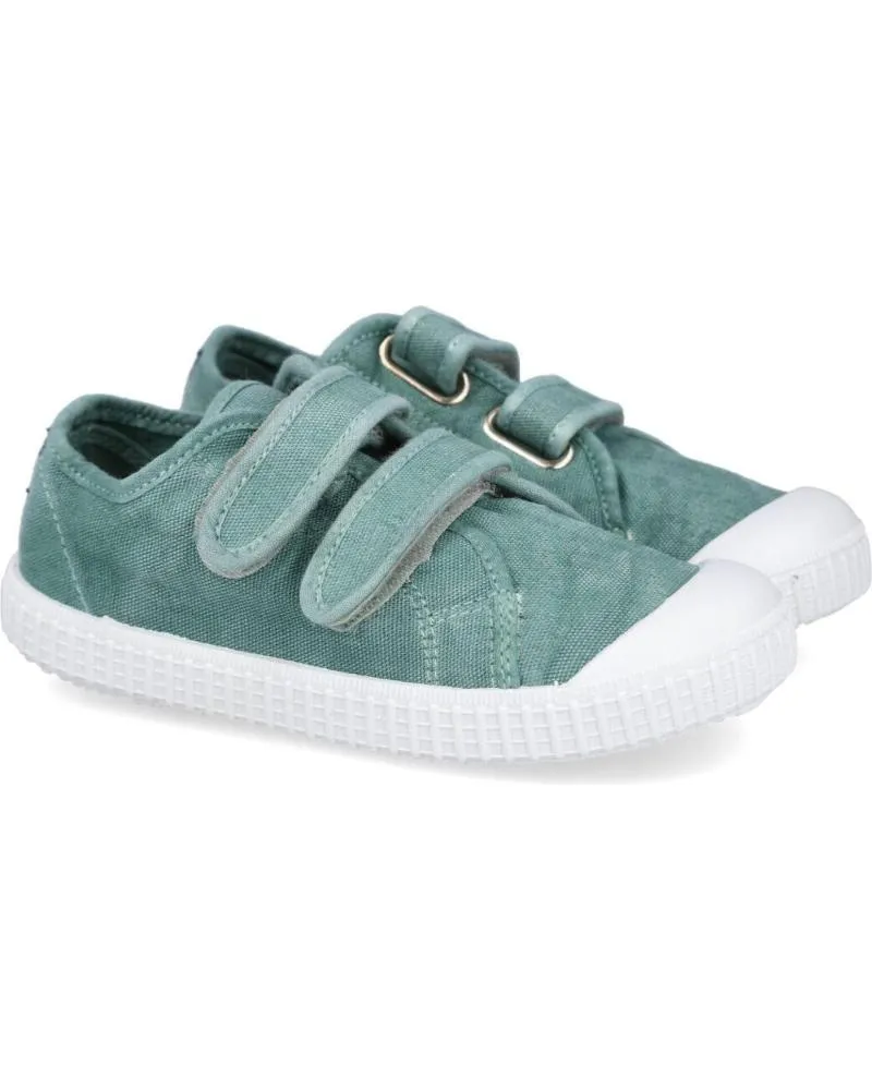 Deportivas ZAPY  de Niño N30381 ZAPATILLAS LONA NINO  VERDE SAVIA