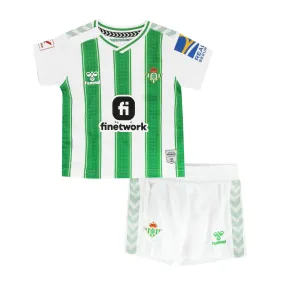 Equipación Hummel Real Betis Balompié niño 6-12 años 23-24