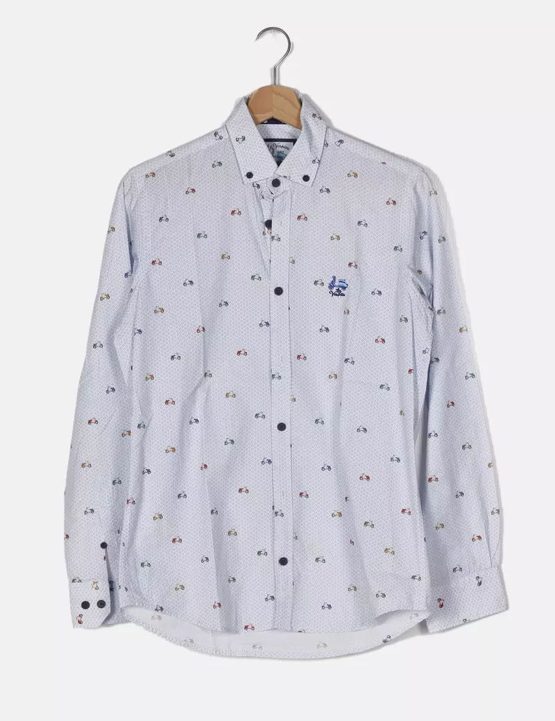 La Vespita Camisa print Vespa