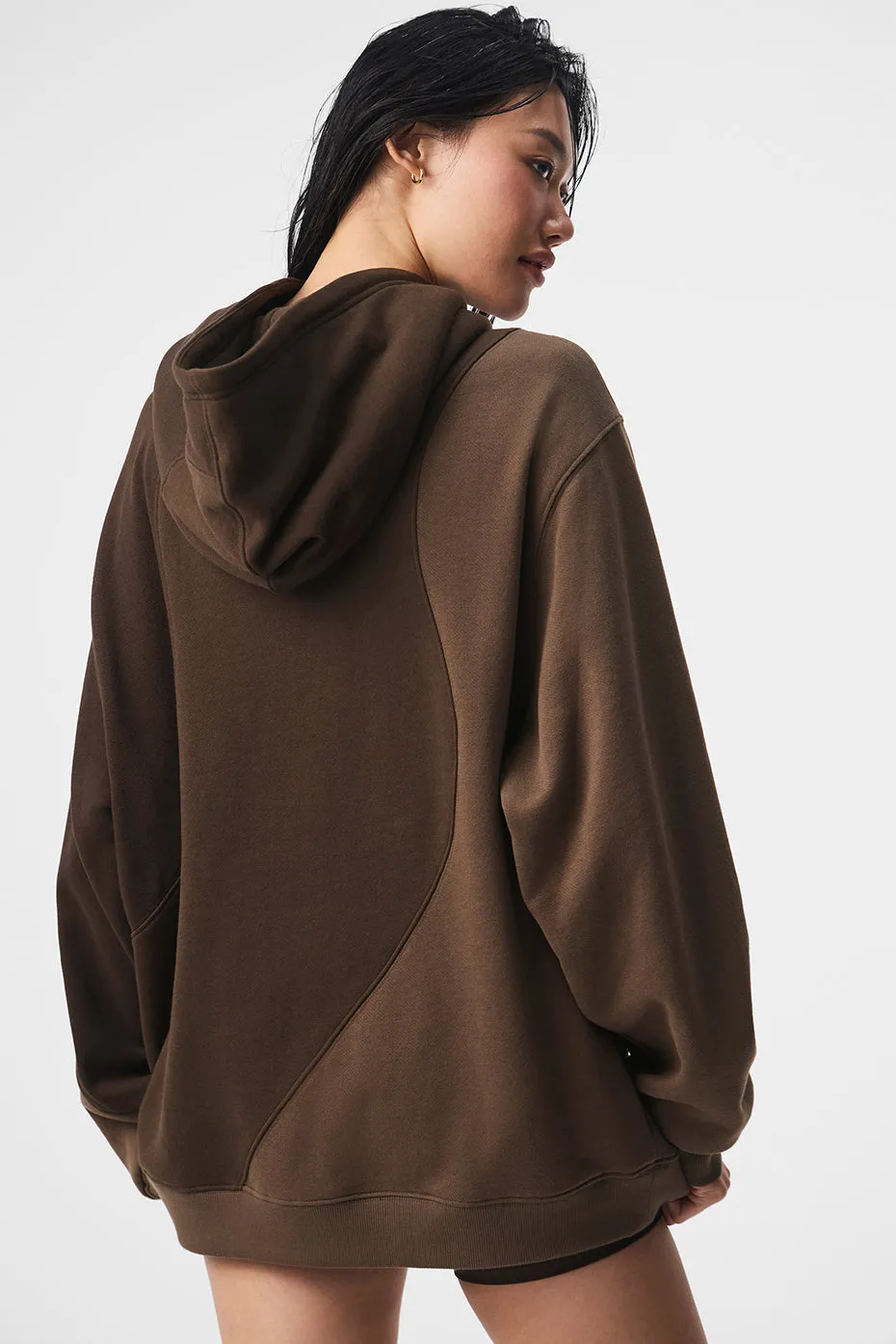 Make Waves Hoodie - Espresso Tonal