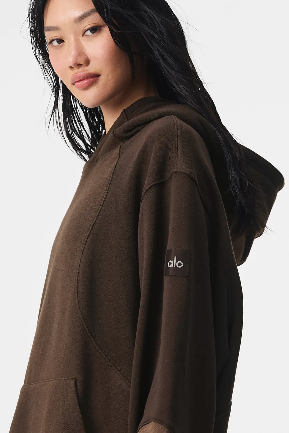 Make Waves Hoodie - Espresso Tonal