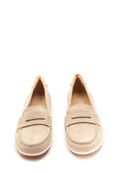 mocasín geox vega moc a taupe